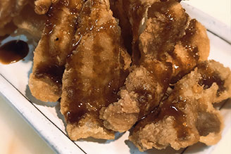 鳥皮揚げ