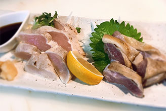 赤鶏たたき