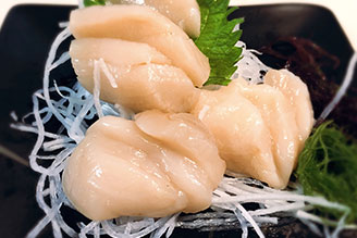 ほたての刺身