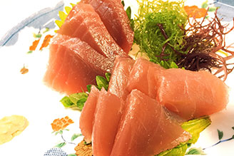 まぐろの刺身