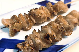 鳥皮 焼き鳥