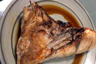 天然ぶりかぶと焼き